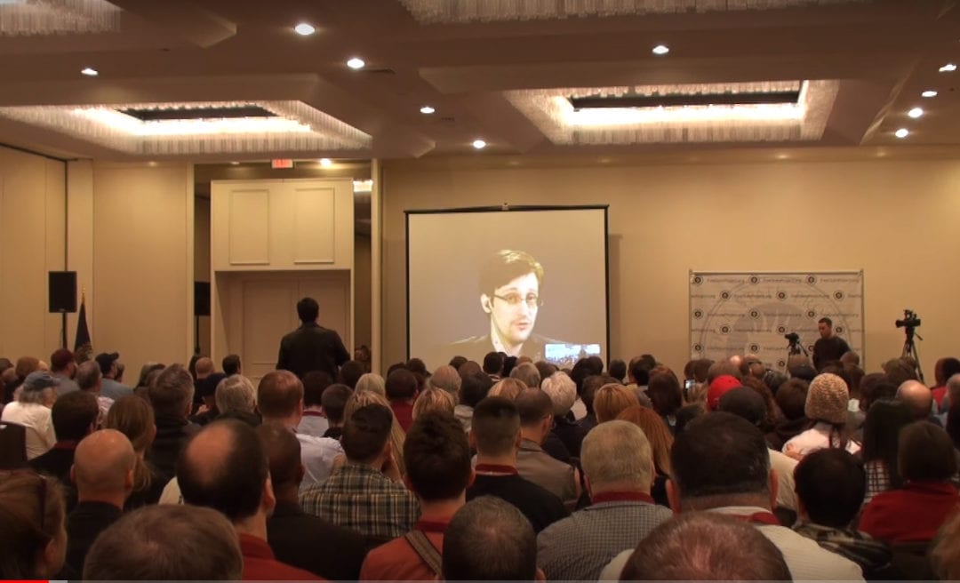 Snowden Speaks at Free State Project’s Liberty Forum in Libertarian NH