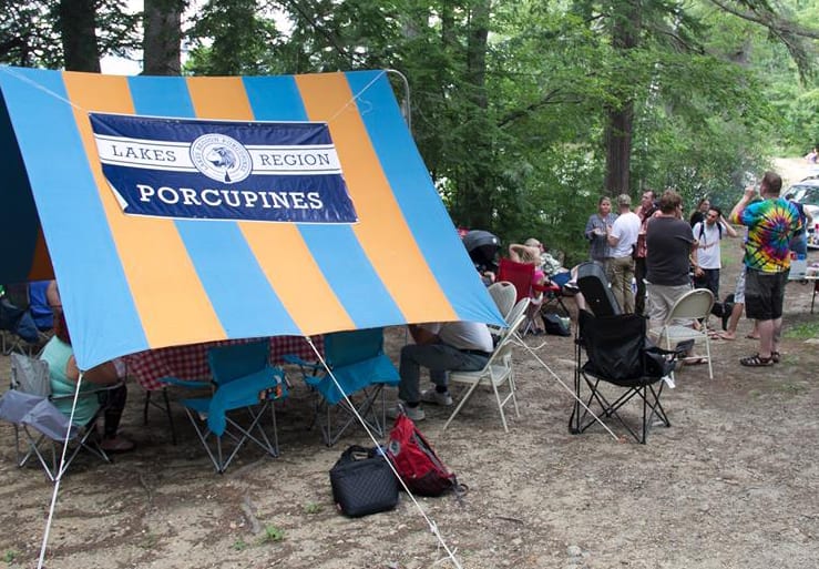 Lakes Region Porcupines Beach Day Tent