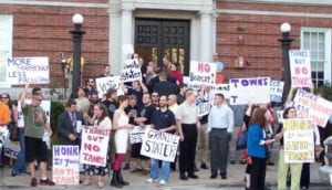 Bearcat Protest in New Hampshire