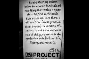 Free State Project Pledge