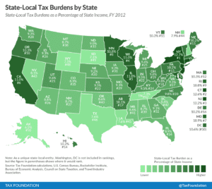 Overall Tax Burden Map